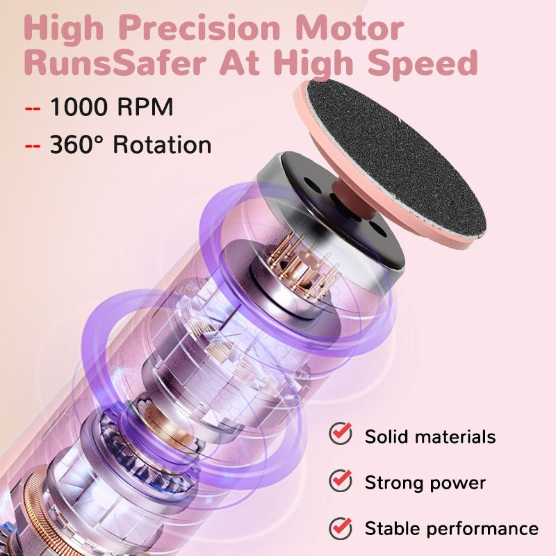 Professional Electronic Foot Grinder - Dead Skin & Cracked Heel Remover