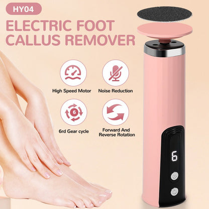 Professional Electronic Foot Grinder - Dead Skin & Cracked Heel Remover
