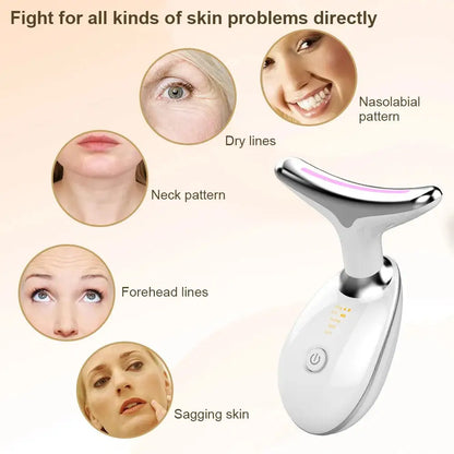 Electric Face Lifting Massager - Skin Tightening Device (Best for Face & Neck)